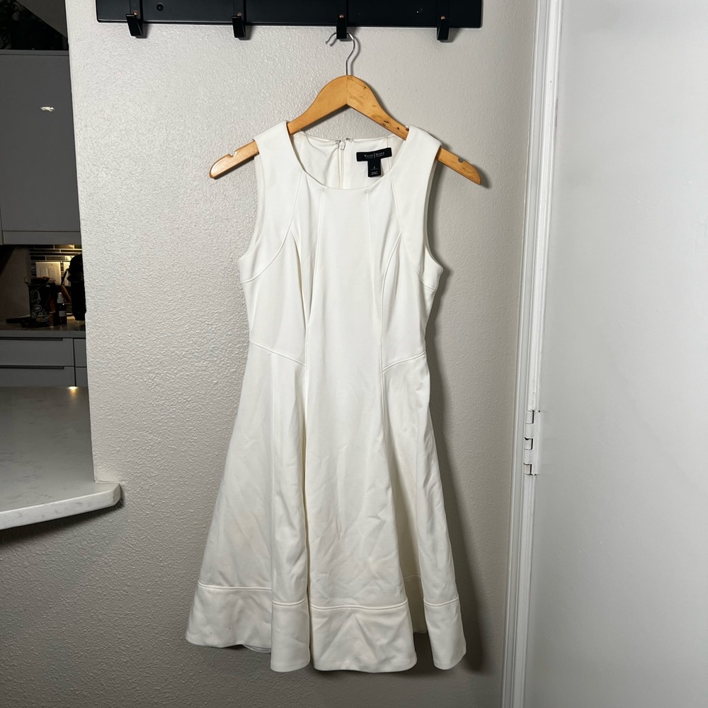 White House Black Market the Perfect Little White Dress